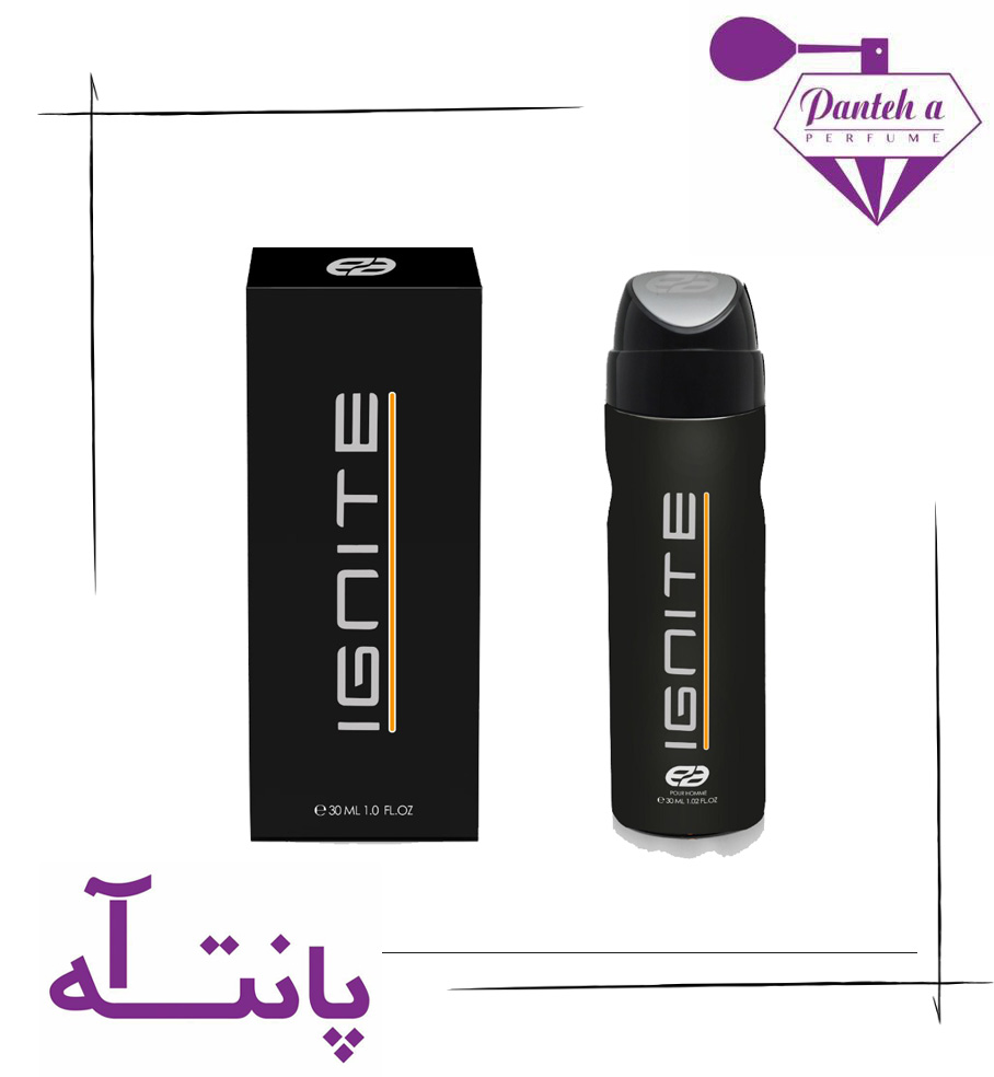 مینی ادکلن عماد آرا ایگنایت مردانه 30 میل    Emad Ara Ignite Eau De Parfum  30 ml